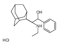 2-[2-(乙氨基)-2-金刚烷基]-1-苯基乙醇盐酸盐 结构式