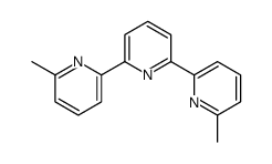 6,6''-二甲基-2,2':6',2''-三联吡啶 结构式