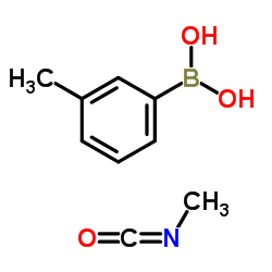 3-(N,N-二甲氨基羰基)苯硼酸 结构式