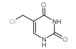 5-(氯甲基)尿嘧啶 结构式