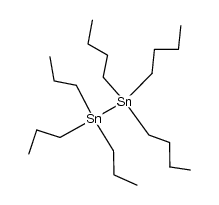 1,1,1-三丁基-2,2,2-三丙基二锡烷 结构式