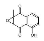 3-羟基-7a-甲基-1aH-萘并[2,3-b]环氧乙烷-2,7-二酮 结构式
