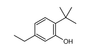 2-tert-butyl-5-ethylphenol 结构式