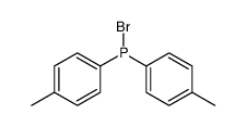 双(4-甲基苯基)溴化膦 结构式