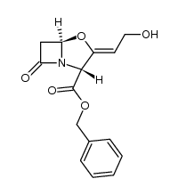 克拉维酸苄酯 结构式
