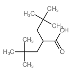 2-(2,2-二甲基丙基)-4,4-二甲基戊酸 结构式