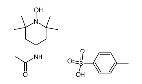 4-乙酰氨基-2,2,6,6-四甲基-1-羟基哌啶鎓对甲苯磺酸盐 结构式