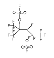 2,3-双(氟磺酰氧基)全氟-2-甲基戊烷 结构式