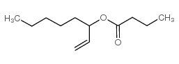 1-辛烯-3-丁酸酯 结构式