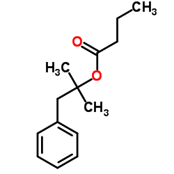 α,α-二甲基苯乙醇丁酸酯 结构式