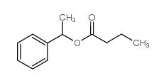 丁酸苏合香酯 结构式