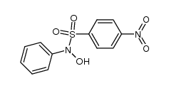N-羟基-4-硝基-N-苯基苯磺酰胺 结构式