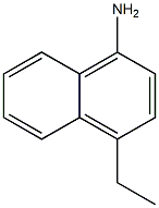 4-乙基-1-萘胺 结构式