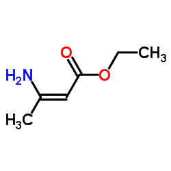 3-氨基巴豆酸乙酯 结构式