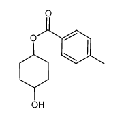4-羟基环己基-4-甲基苯甲酸酯 结构式