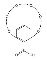 3,6,9,12,15,18-Hexaoxabicyclo[18.3.1]tetracosa-1(24),20,22-triene-24-sulfinic acid 结构式