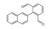 2-(萘-2-基)间苯二甲醛 结构式