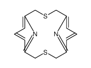 3,11-Dithia-17,18-diazatricyclo[11.3.1.15,9]octadeca-1(17),5,7,9(18),13,15-hexaene 结构式