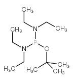 二-(二乙基氨基)-叔丁氧基膦 结构式