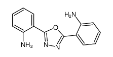 2-[5-(2-氨基苯基)-1,3,4-恶二唑-2-基]苯胺 结构式