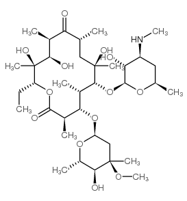 N-去甲基红霉素A 结构式