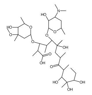 山高红霉素 结构式