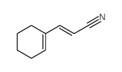 (E)-3-(环己-1-烯基)丙-2-烯腈 结构式