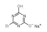 N-溴代氰尿酸单钠盐 结构式