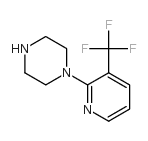 1-[3-(三氟甲基)吡啶-2-基]哌嗪 结构式