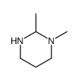1,2-二甲基六氢嘧啶 结构式
