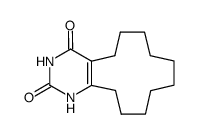 5,6,7,8,9,10,11,12,13,14-十氢环十二并[d]嘧啶-2,4(1H,3H)-二酮 结构式