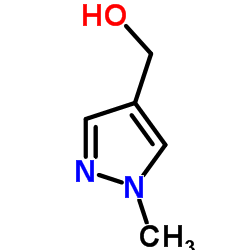 1-甲基-4-羟甲基吡唑 结构式
