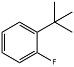 1-叔丁基-2-氟苯 结构式