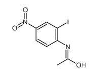 N-(2-碘-4-硝基苯基)乙酰胺 结构式