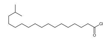 16-Methylheptadecanoic acid chloride 结构式
