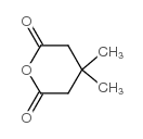 3,3-二甲基戊二酸酐 结构式