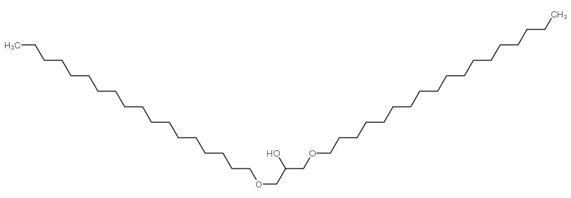 1,3-bis(octadecyloxy)propan-2-ol 结构式