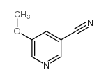 5-甲氧基烟腈 结构式