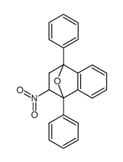 1,2,3,4-四氢-2-硝基-1,4-二苯基-1,4-环氧萘 结构式
