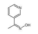 (E)-1-(吡啶-3-基)乙醇肟 结构式