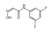 2-羟基亚胺-N-(3,5-二氟苯基)-乙酰胺 结构式