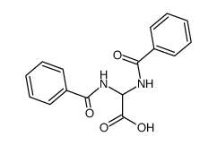 二苯甲酰氨基乙酸 结构式