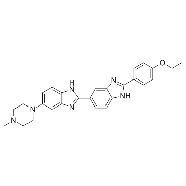 赫斯特荧光染料 33342 结构式