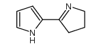 2-(3,4-二氢-2H-吡咯-5-基)-1H-吡咯 结构式