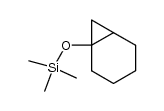 1-[(三甲基硅基)氧基]-双环[4.1.0]庚烷 结构式