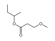 3-甲氧基丙酸仲丁酯 结构式