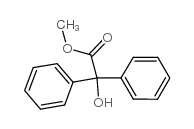 二苯乙醇酸甲酯 结构式