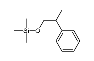 Benzene, [1-methyl-2-[(trimethylsilyl)oxy]ethyl]- 结构式