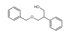 3-苄氧基-2-苯基-1-丙醇 结构式