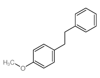 1-甲氧基-4-(2-苯基乙基)-苯 结构式